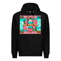 Black teacher floral pencil tumbler Premium Hoodie - BundleAndBundleShop