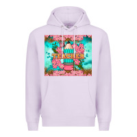 Lilac teacher floral pencil tumbler Premium Hoodie - BundleAndBundleShop