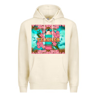 Tofu teacher floral pencil tumbler Premium Hoodie - BundleAndBundleShop