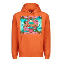 Carrot teacher floral pencil tumbler Premium Hoodie - BundleAndBundleShop