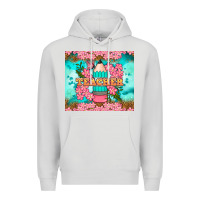 Dove Grey teacher floral pencil tumbler Premium Hoodie - BundleAndBundleShop