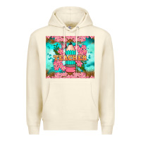 Sandshell teacher floral pencil tumbler Premium Hoodie - BundleAndBundleShop