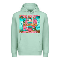 Seafoam teacher floral pencil tumbler Premium Hoodie - BundleAndBundleShop