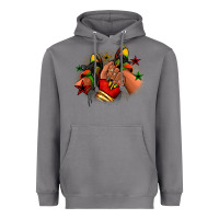 Storm Juneteenth black girl sneakers Heavyweight Hoodie - RanaPortraitStore