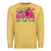 Antique Gold it s fall y all Premium Sweatshirt - Zillion Design Studio
