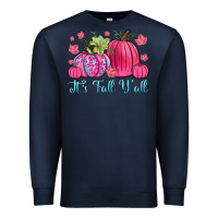 Navy it s fall y all Premium Sweatshirt - Zillion Design Studio