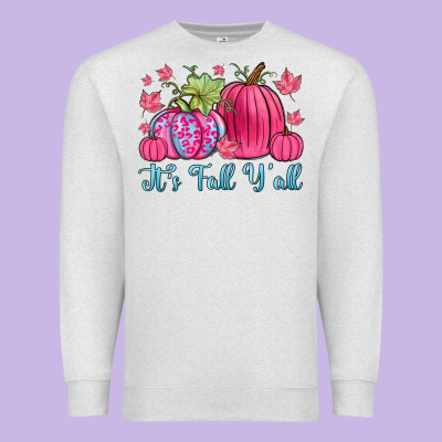 It S Fall Y All Premium Sweatshirt Designed By Zillion Design Studio