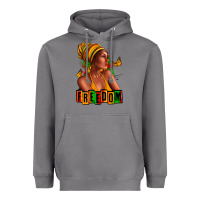 Storm Juneteenth freedom afro woman Heavyweight Hoodie - RanaPortraitStore