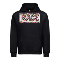 Black race license plate Urban Hoodie - Artiststas