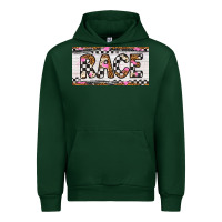 Forest Green race license plate Urban Hoodie - Artiststas