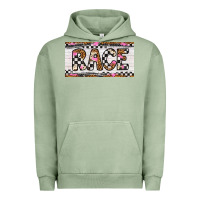 Pigment Oil Green race license plate Urban Hoodie - Artiststas