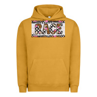 Pigment Peanut Butter race license plate Urban Hoodie - Artiststas