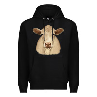 Black charolais Premium Hoodie - JahusDesignShop