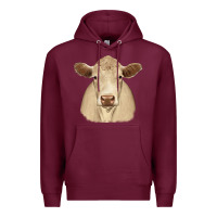 Burgundy charolais Premium Hoodie - JahusDesignShop