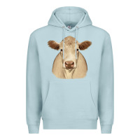 Blue Mist charolais Premium Hoodie - JahusDesignShop