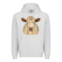 Dove Grey charolais Premium Hoodie - JahusDesignShop