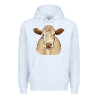 White charolais Premium Hoodie - JahusDesignShop