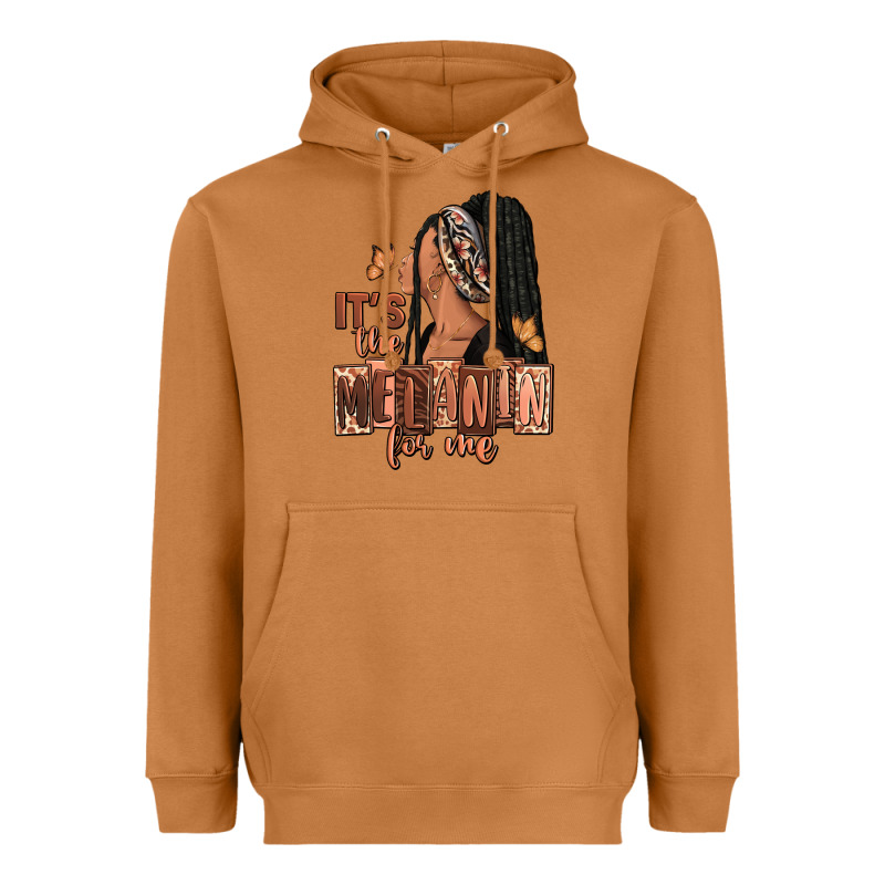 It's The Melanin For Me Heavyweight Hoodie by RanaPortraitStore | Teevron