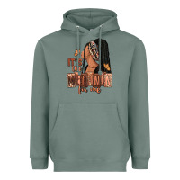 Sage It's the melanin for me Heavyweight Hoodie - RanaPortraitStore