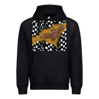 Black racing glitter leopard Urban Hoodie - JahusDesignShop