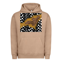 Pigment Burro racing glitter leopard Urban Hoodie - JahusDesignShop