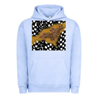 Pigment Grape Ice racing glitter leopard Urban Hoodie - JahusDesignShop