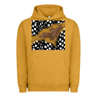 Pigment Peanut Butter racing glitter leopard Urban Hoodie - JahusDesignShop