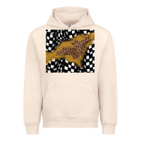 Sandshell racing glitter leopard Urban Hoodie - JahusDesignShop