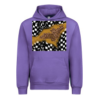 Tulip racing glitter leopard Urban Hoodie - JahusDesignShop