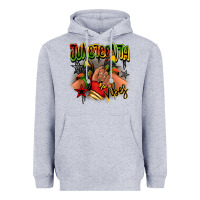 Heather Grey Juneteenth vibes black girl sneakers Heavyweight Hoodie - RanaPortraitStore