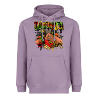 Lavender Juneteenth vibes black girl sneakers Heavyweight Hoodie - RanaPortraitStore