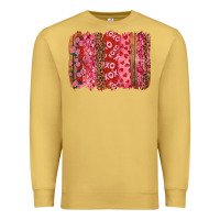 Antique Gold valentine's day xoxo brushstroke Premium Sweatshirt - RanaPortraitStore