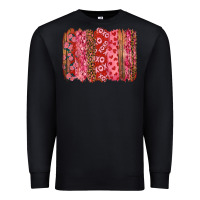 Black valentine's day xoxo brushstroke Premium Sweatshirt - RanaPortraitStore