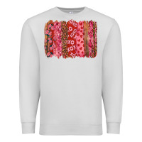 Dove Grey valentine's day xoxo brushstroke Premium Sweatshirt - RanaPortraitStore