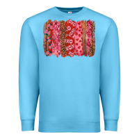 Ocean Blue valentine's day xoxo brushstroke Premium Sweatshirt - RanaPortraitStore