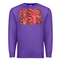 Purple valentine's day xoxo brushstroke Premium Sweatshirt - RanaPortraitStore