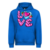 Cobalt love with strawberry candy Urban Hoodie - AdoDesignShop