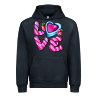 Navy love with strawberry candy Urban Hoodie - AdoDesignShop