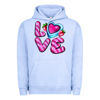 Pigment Grape Ice love with strawberry candy Urban Hoodie - AdoDesignShop