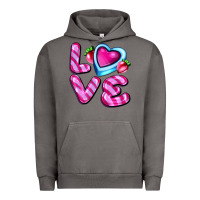 Pigment Tornado love with strawberry candy Urban Hoodie - AdoDesignShop