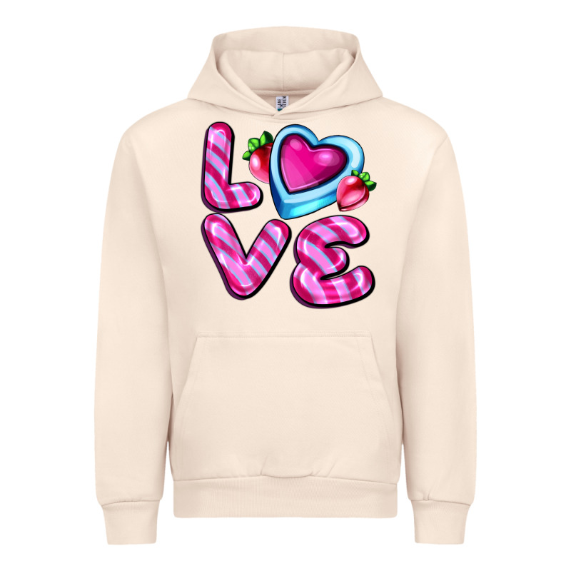Love With Strawberry Candy Urban Hoodie by AdoDesignShop | Teevron