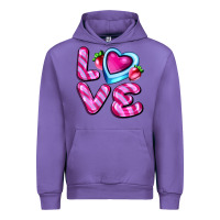 Tulip love with strawberry candy Urban Hoodie - AdoDesignShop