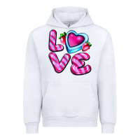 White love with strawberry candy Urban Hoodie - AdoDesignShop