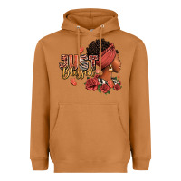 Meerkat Just blessed afro woman with roses Heavyweight Hoodie - RanaPortraitStore