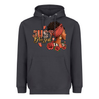 Smoke Just blessed afro woman with roses Heavyweight Hoodie - RanaPortraitStore