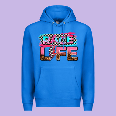 Race Life Premium Hoodie Designed By Adodesignshop
