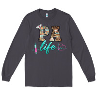Smoke western nurse pa  life Long Sleeve Tee - BarkalooDesign