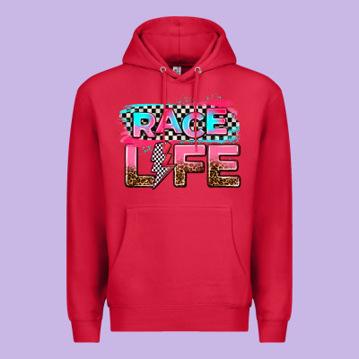 Race Life Premium Hoodie Designed By Adodesignshop