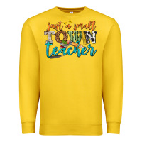 Lemon just a small town teacher Premium Sweatshirt - texasbilliewilder