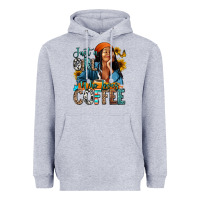 Heather Grey Just a girl who loves coffee Heavyweight Hoodie - RanaPortraitStore